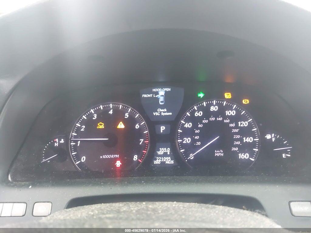 JTHGL46F975015620 2007 LEXUS LS 460 photo no. 7
