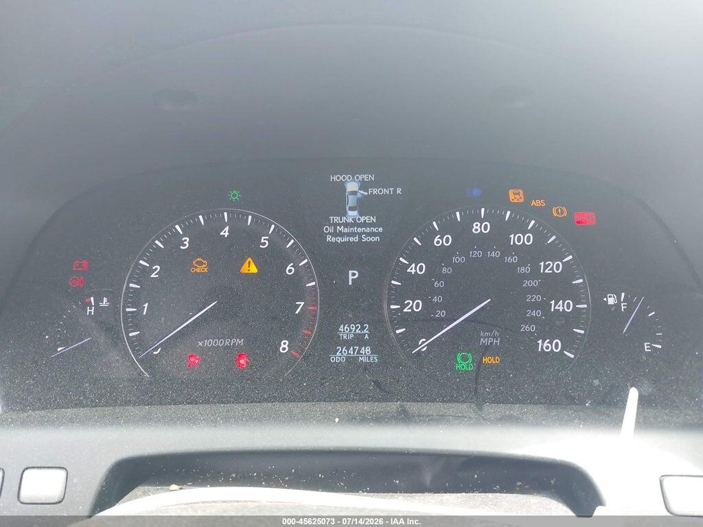 JTHBL46F775032121 2007 LEXUS LS 460 photo no. 7