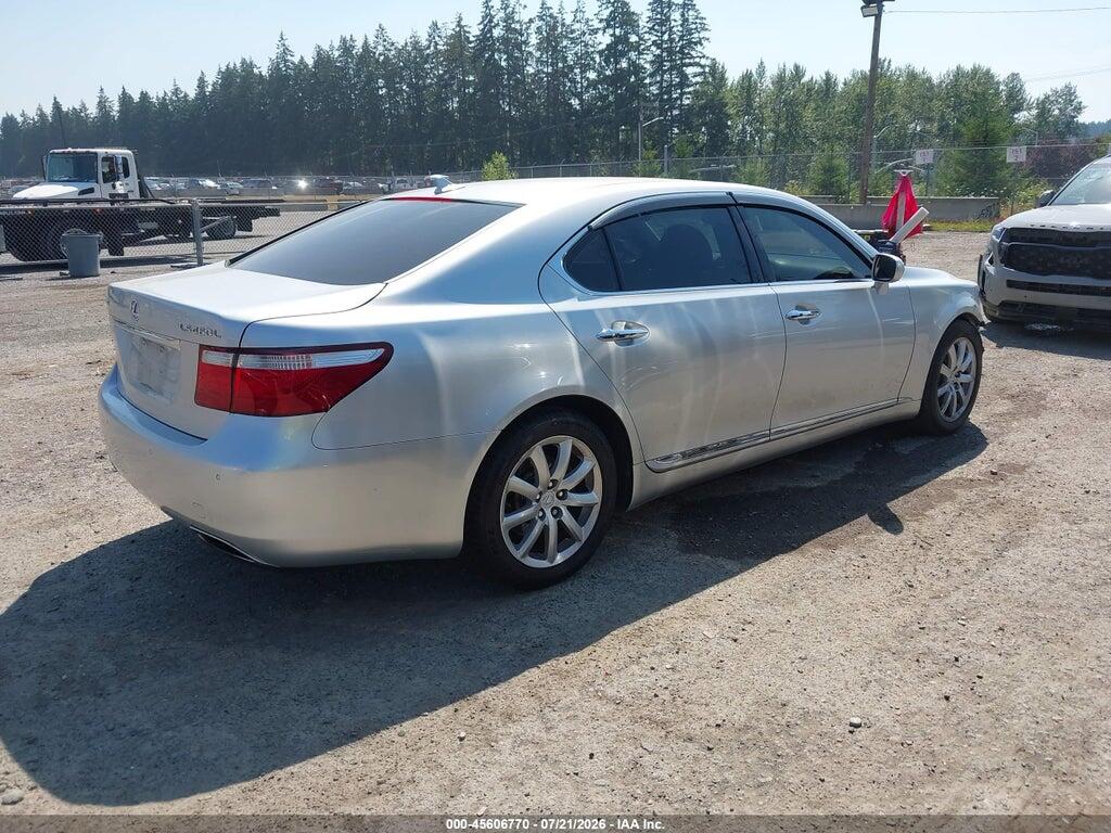 JTHGL46F575001908 2007 LEXUS LS 460 photo no. 4