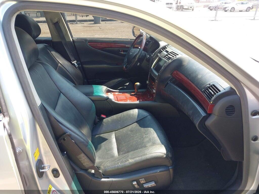 JTHGL46F575001908 2007 LEXUS LS 460 photo no. 5