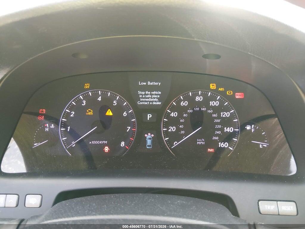 JTHGL46F575001908 2007 LEXUS LS 460 photo no. 7