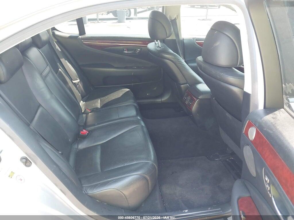 JTHGL46F575001908 2007 LEXUS LS 460 photo no. 8