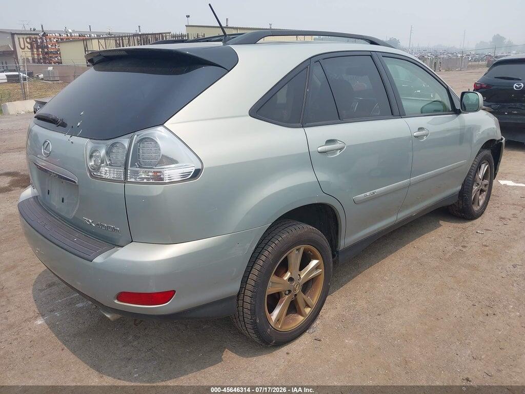 JTJHW31U572023578 2007 LEXUS RX 400H photo no. 4
