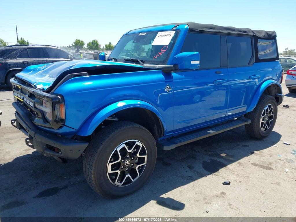1FMEE5DP5MLA94646 2021 FORD BRONCO photo no. 2