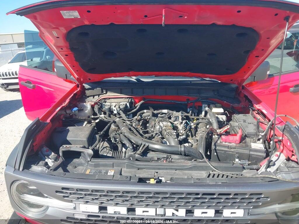 1FMEE5DP7MLA70252 2021 FORD BRONCO photo no. 10