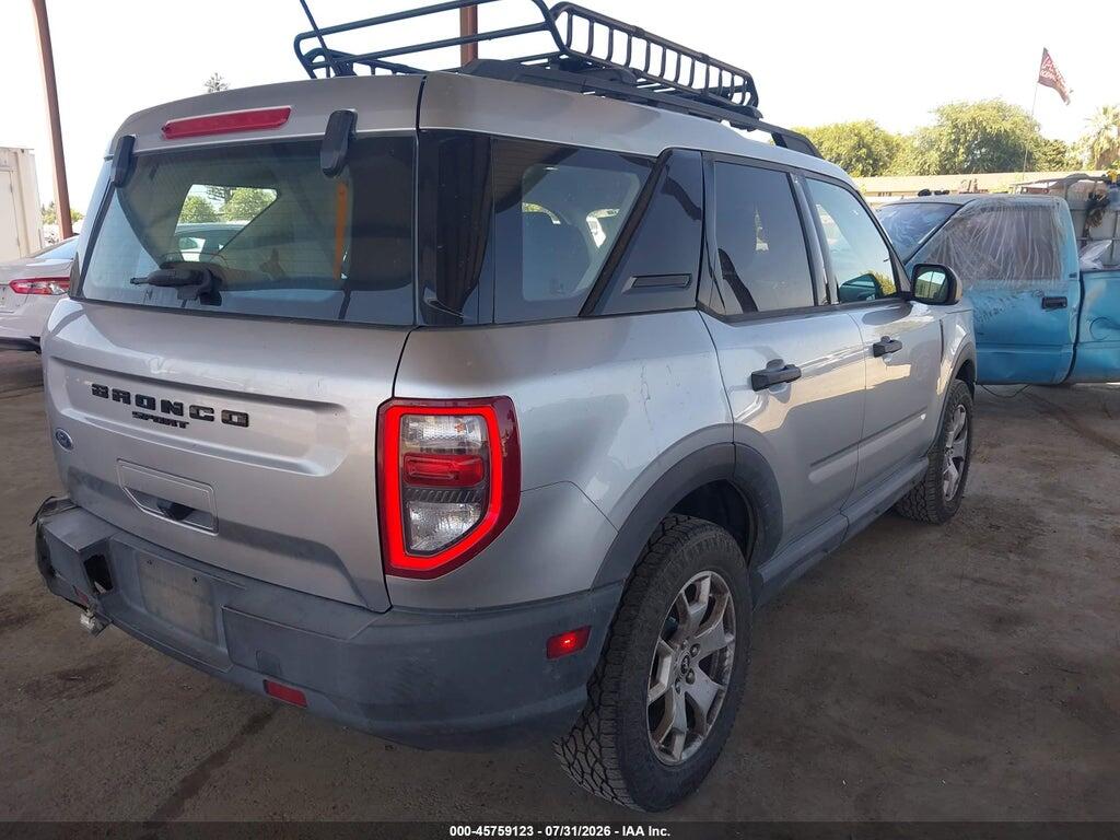 3FMCR9A64MRA23504 2021 FORD BRONCO SPORT photo no. 4