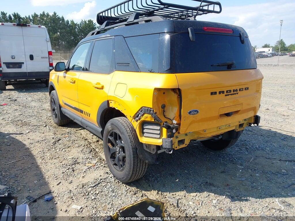 3FMCR9F93MRA50244 2021 FORD BRONCO SPORT photo no. 3