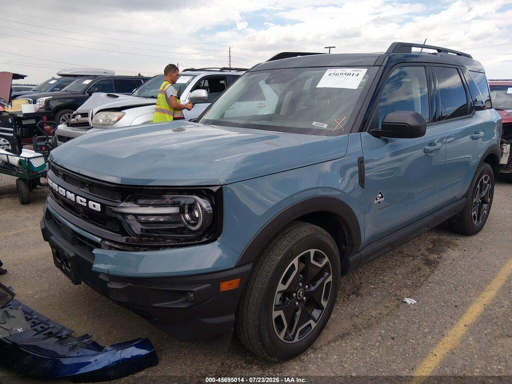 3FMCR9C60MRA43987 2021 FORD BRONCO SPORT photo no. 2