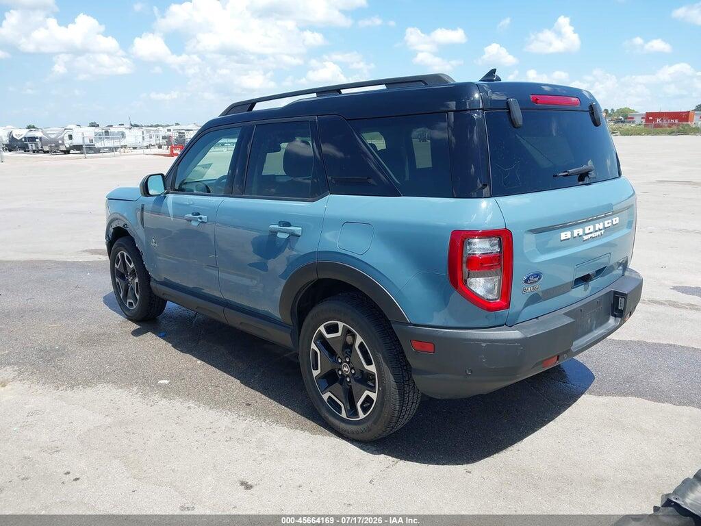 3FMCR9C68MRA42991 2021 FORD BRONCO SPORT photo no. 3