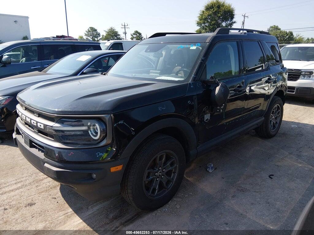 3FMCR9B67MRA33698 2021 FORD BRONCO SPORT photo no. 2