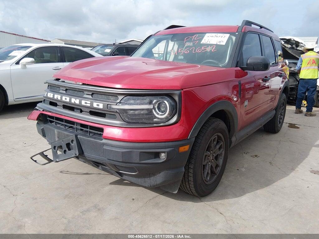 3FMCR9B68MRB01720 2021 FORD BRONCO SPORT photo no. 2