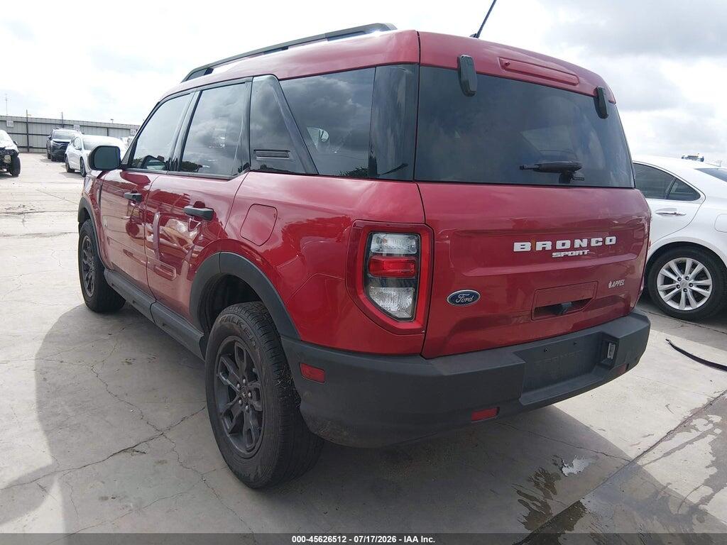 3FMCR9B68MRB01720 2021 FORD BRONCO SPORT photo no. 3