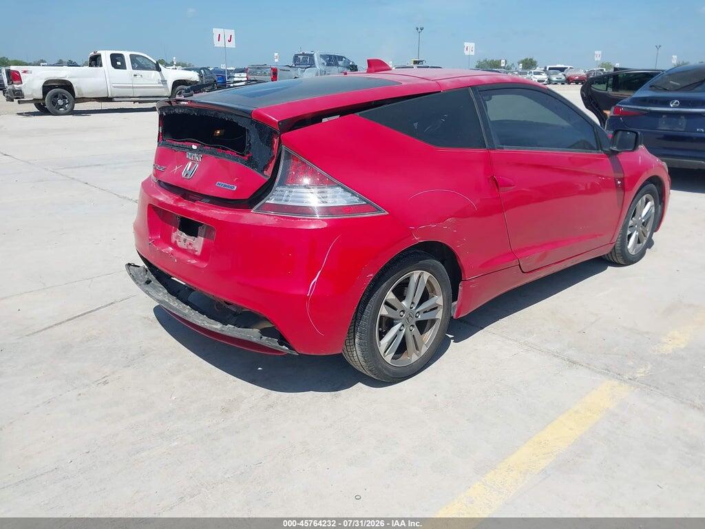 JHMZF1C48DS003618 2013 HONDA CR-Z photo no. 4