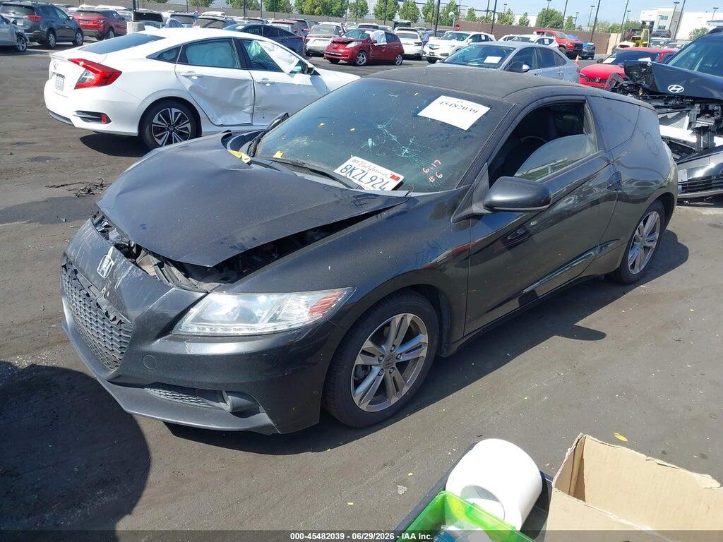JHMZF1C63DS003771 2013 HONDA CR-Z photo no. 2