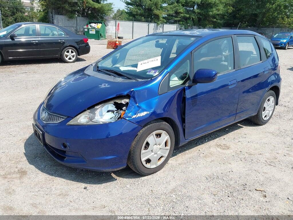 JHMGE8H35DC004755 2013 HONDA FIT photo no. 2