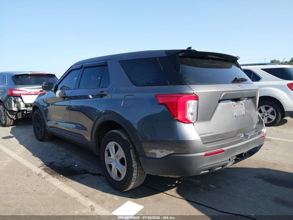 1FM5K8AB9NGC43167 2022 FORD POLICE INTERCEPTOR UTILITY photo no. 3