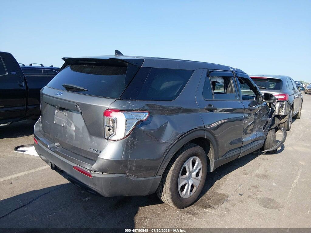 1FM5K8AB9NGC43167 2022 FORD POLICE INTERCEPTOR UTILITY photo no. 4