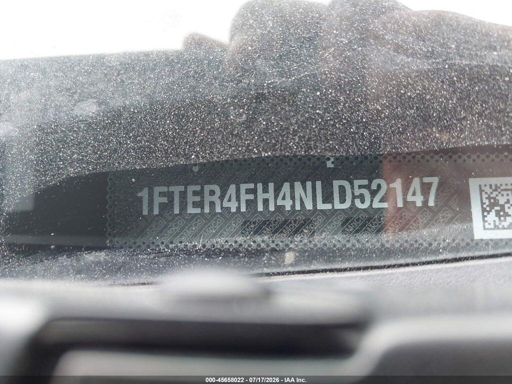 1FTER4FH4NLD52147 2022 FORD RANGER photo no. 9