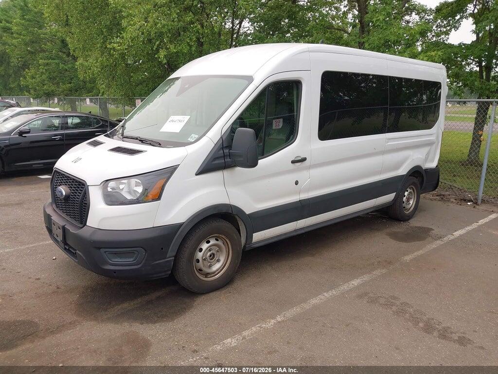 1FBAX2C85NKA53659 2022 FORD TRANSIT-350 PASSENGER VAN photo no. 2
