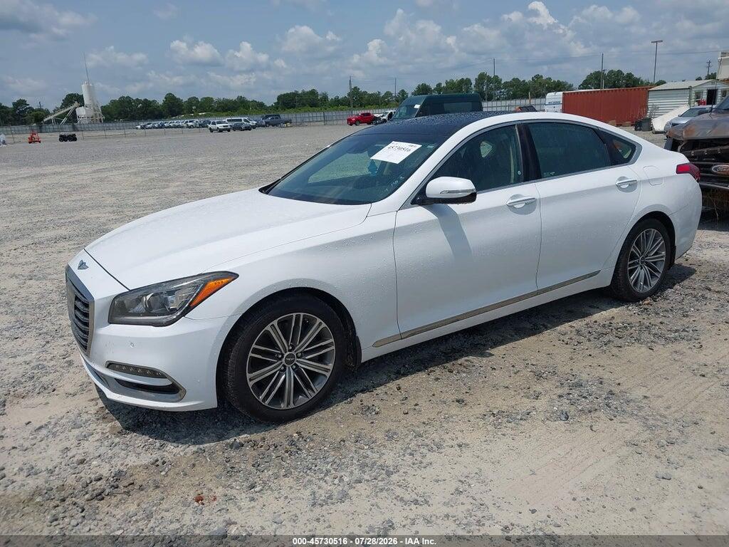 KMHGN4JE9JU224763 2018 GENESIS G80 photo no. 2