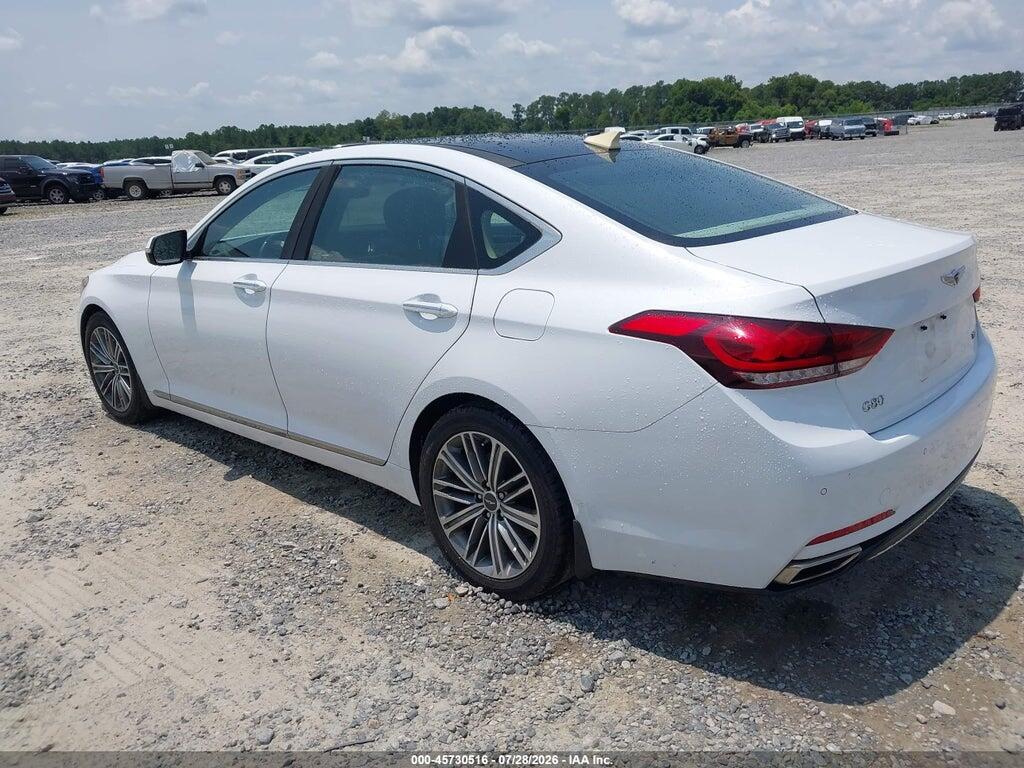KMHGN4JE9JU224763 2018 GENESIS G80 photo no. 3
