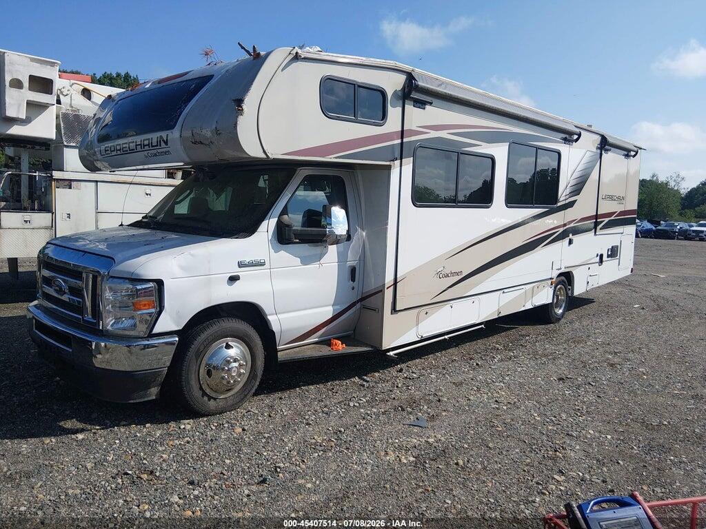 1FDXE4FN8MDC33533 2021 FORD E-450 CUTAWAY photo no. 2