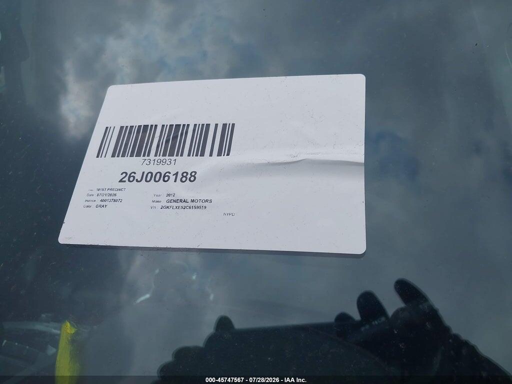 2GKFLXE52C6159519 2012 GMC TERRAIN photo no. 12