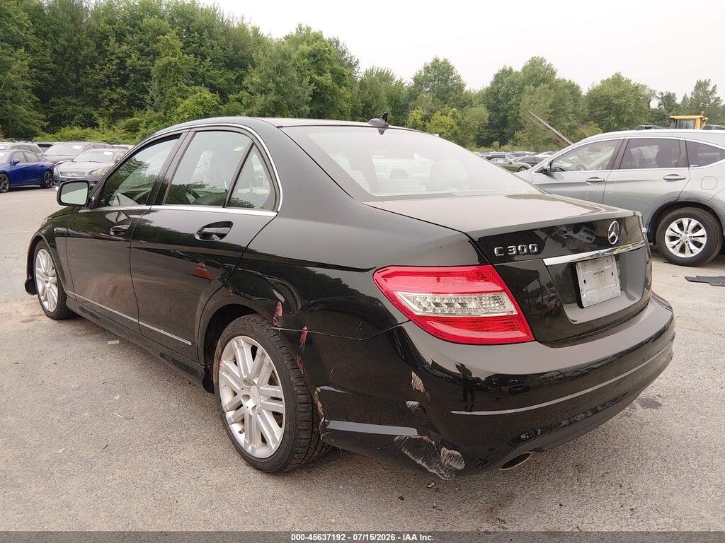 WDDGF81X18F096386 2008 MERCEDES-BENZ C 300 photo no. 3