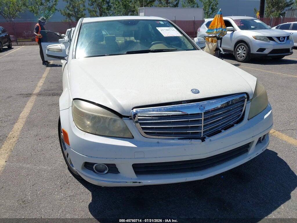 WDDGF54X28F114291 2008 MERCEDES-BENZ C 300 photo no. 6