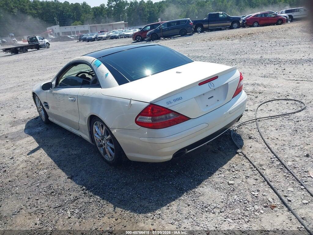 WDBSK71F28F137494 2008 MERCEDES-BENZ SL 550 photo no. 3