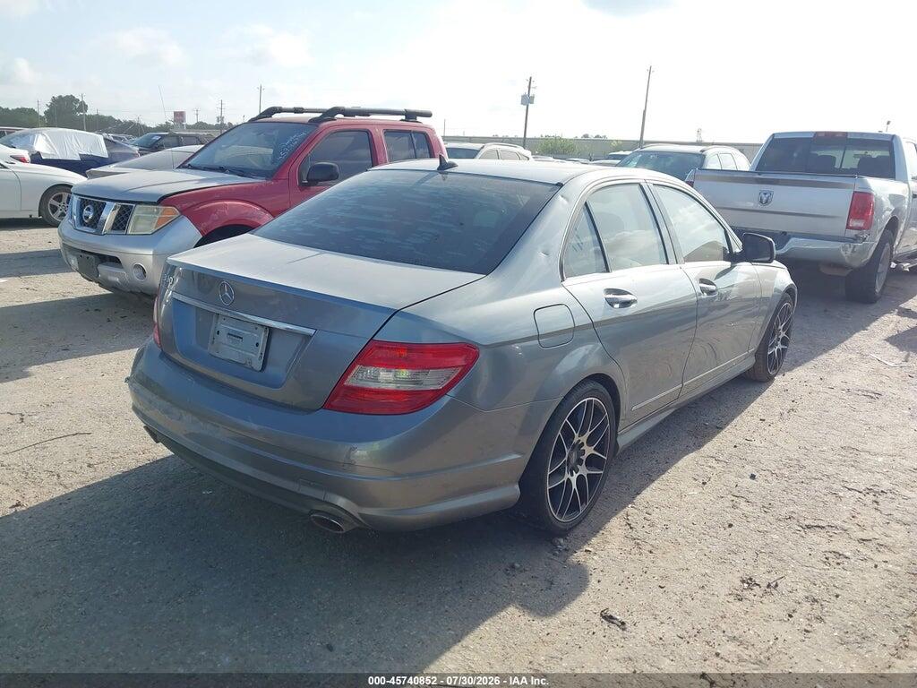 WDDGF54X58F018672 2008 MERCEDES-BENZ C 300 photo no. 4