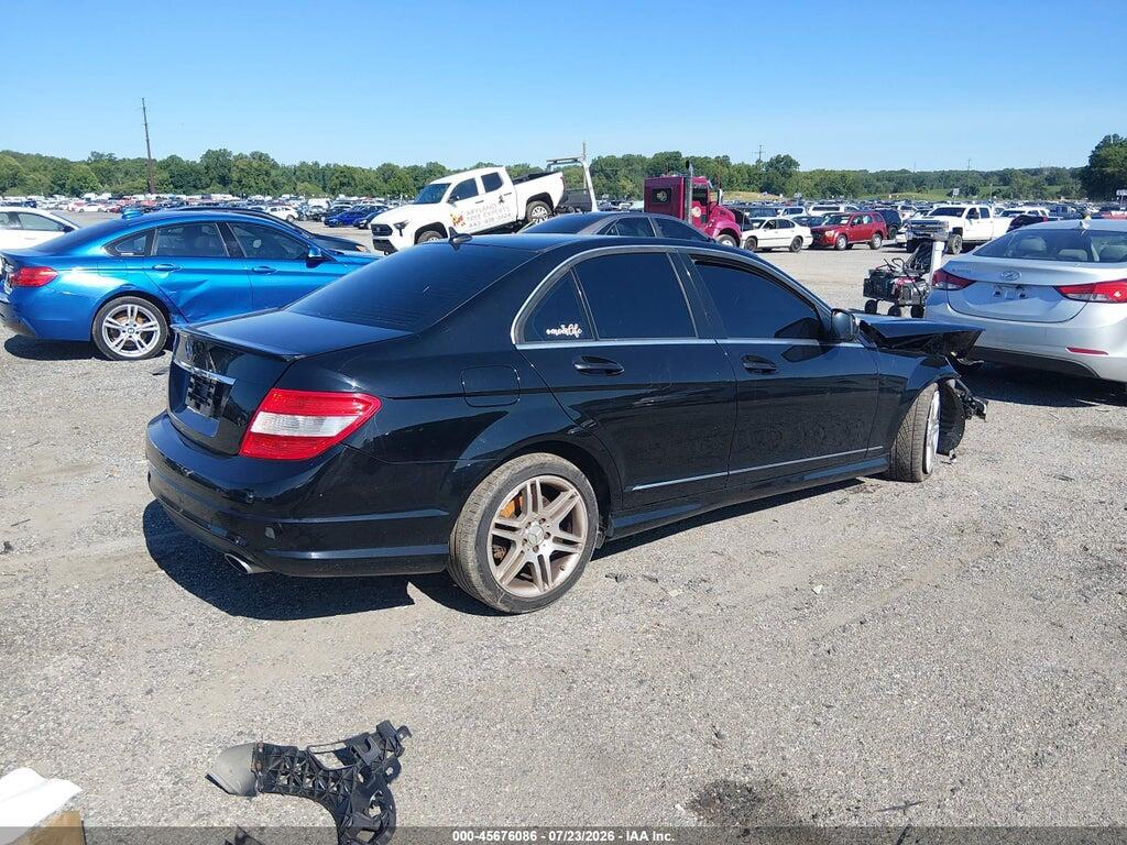 WDDGF56X78F149342 2008 MERCEDES-BENZ C 350 photo no. 4