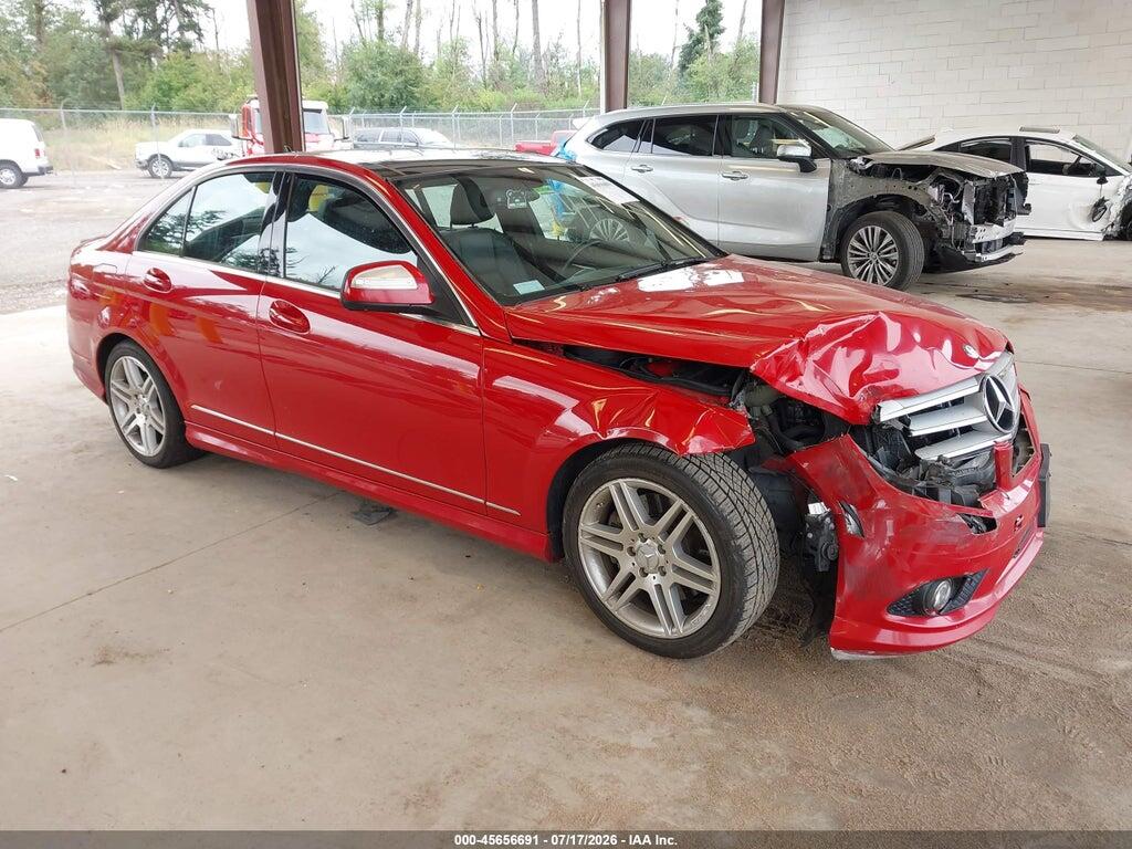 WDDGF56X98F161489 2008 MERCEDES-BENZ C 350 photo no. 1