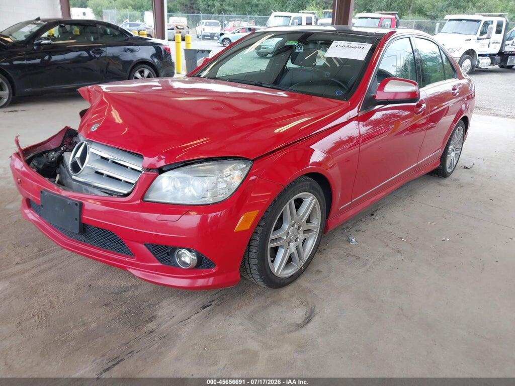 WDDGF56X98F161489 2008 MERCEDES-BENZ C 350 photo no. 2