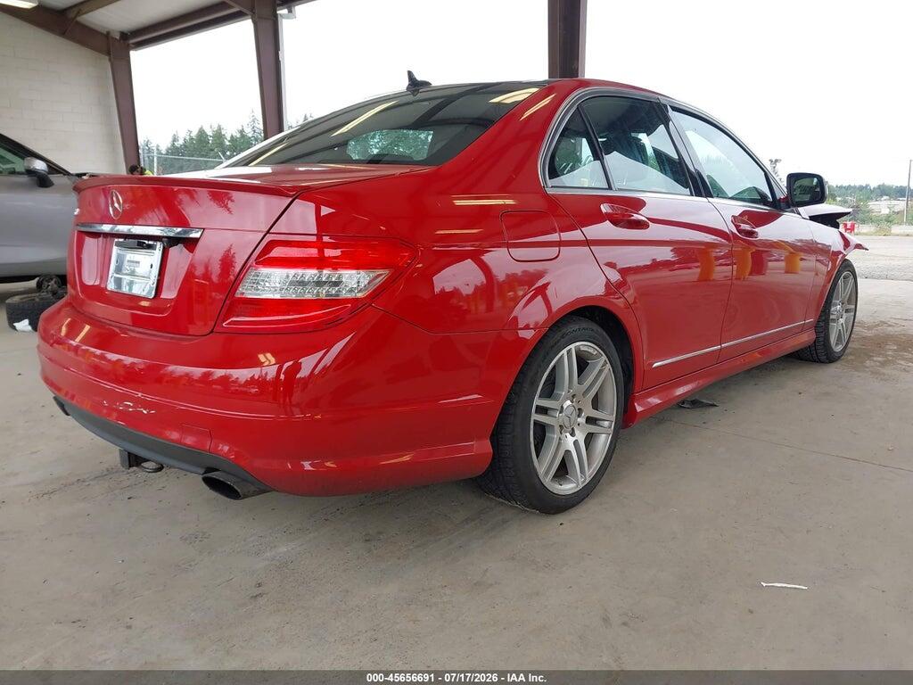 WDDGF56X98F161489 2008 MERCEDES-BENZ C 350 photo no. 4