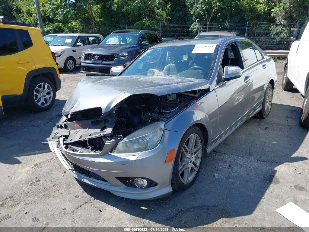 WDDGF56X08F063189 2008 MERCEDES-BENZ C 350 photo no. 2