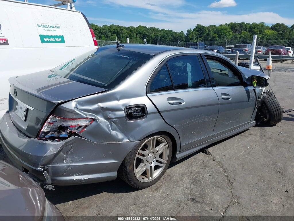 WDDGF56X08F063189 2008 MERCEDES-BENZ C 350 photo no. 4