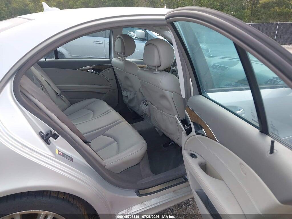 WDBUF56X38B340100 2008 MERCEDES-BENZ E 350 photo no. 8