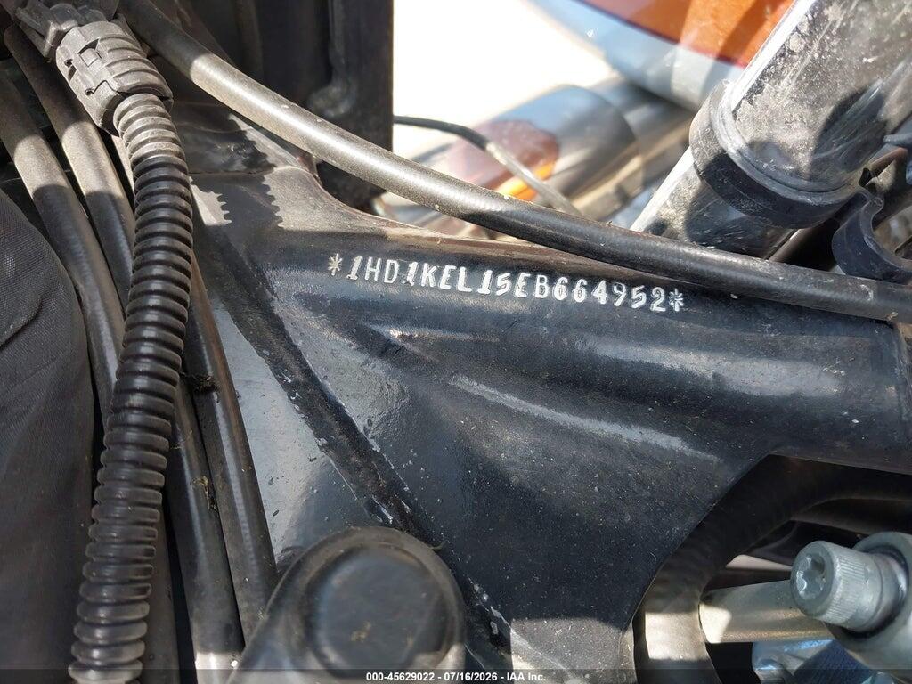 1HD1KEL15EB664952 2014 HARLEY-DAVIDSON FLHTK photo no. 10