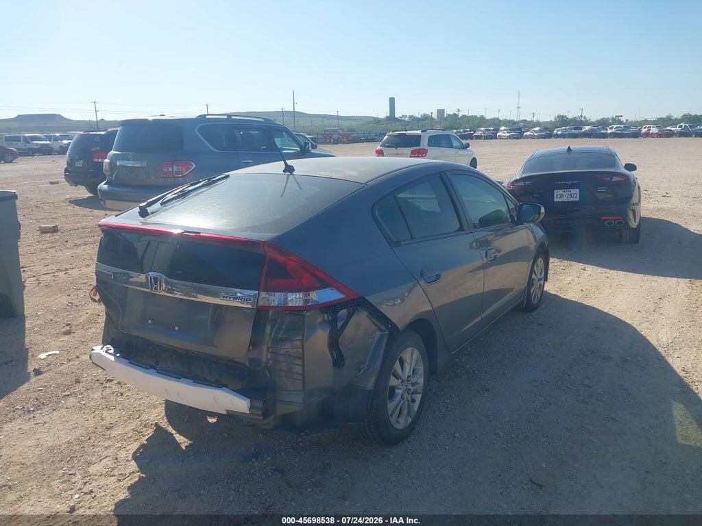 JHMZE2H75DS006522 2013 HONDA INSIGHT photo no. 4
