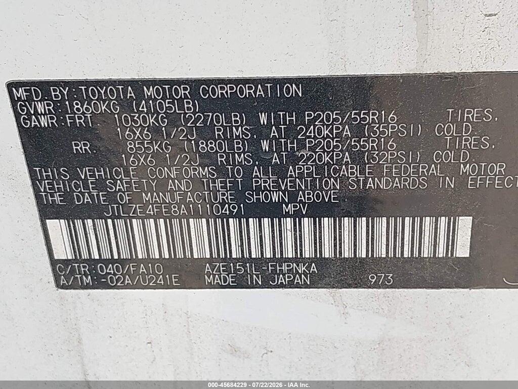 JTLZE4FE8A1110491 2010 SCION XB photo no. 9