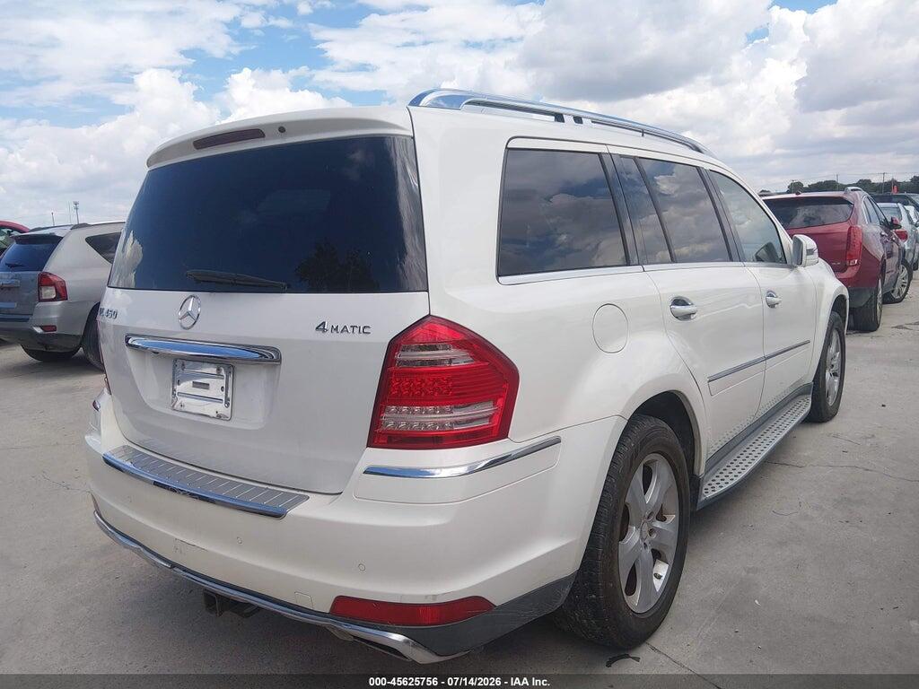 4JGBF7BE9BA740079 2011 MERCEDES-BENZ GL 450 photo no. 4