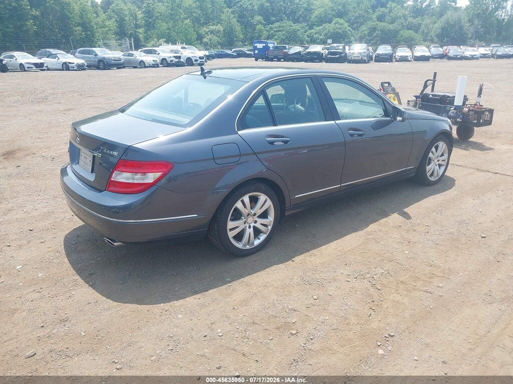 WDDGF8BB8BR143017 2011 MERCEDES-BENZ C 300 photo no. 4