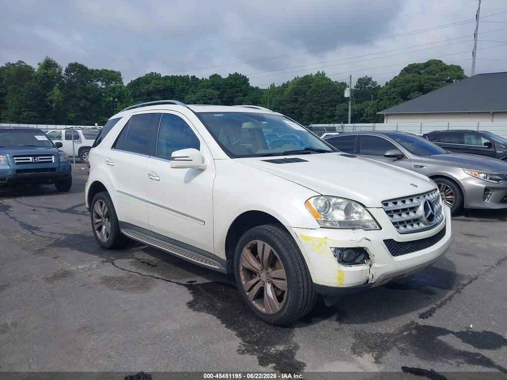 4JGBB5GB2BA643787 2011 MERCEDES-BENZ ML 350 photo no. 1