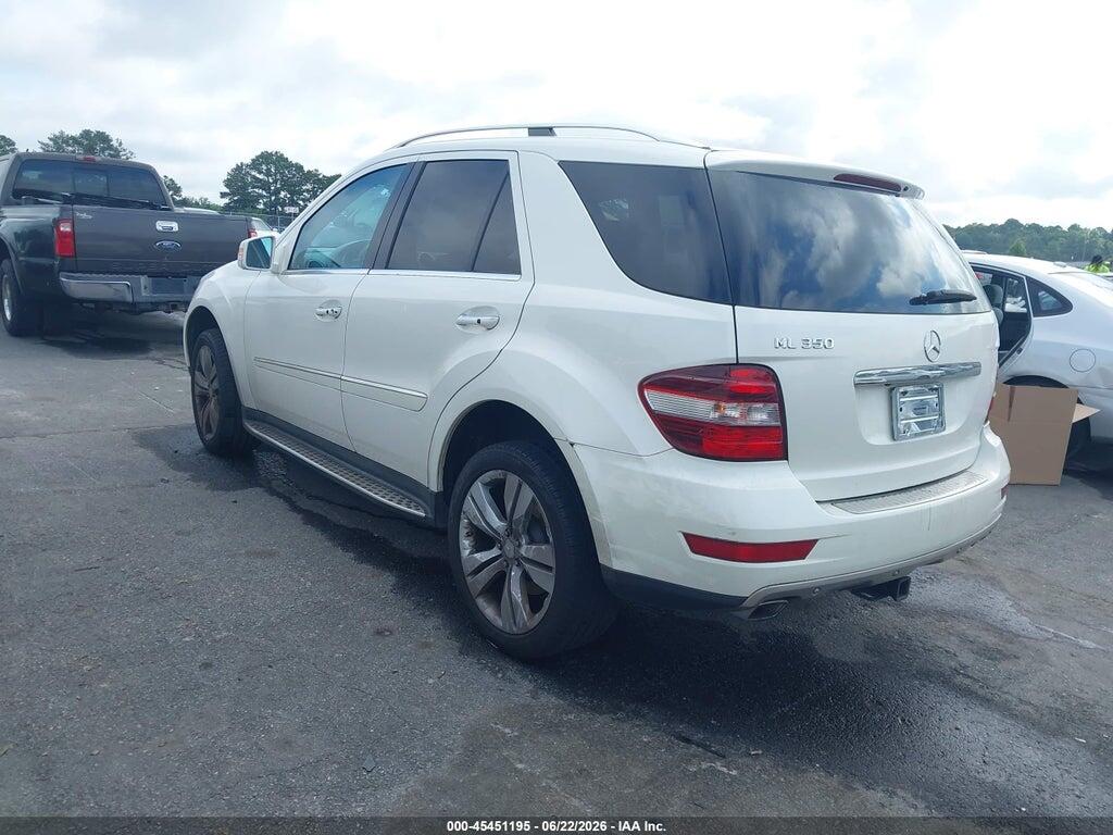 4JGBB5GB2BA643787 2011 MERCEDES-BENZ ML 350 photo no. 3
