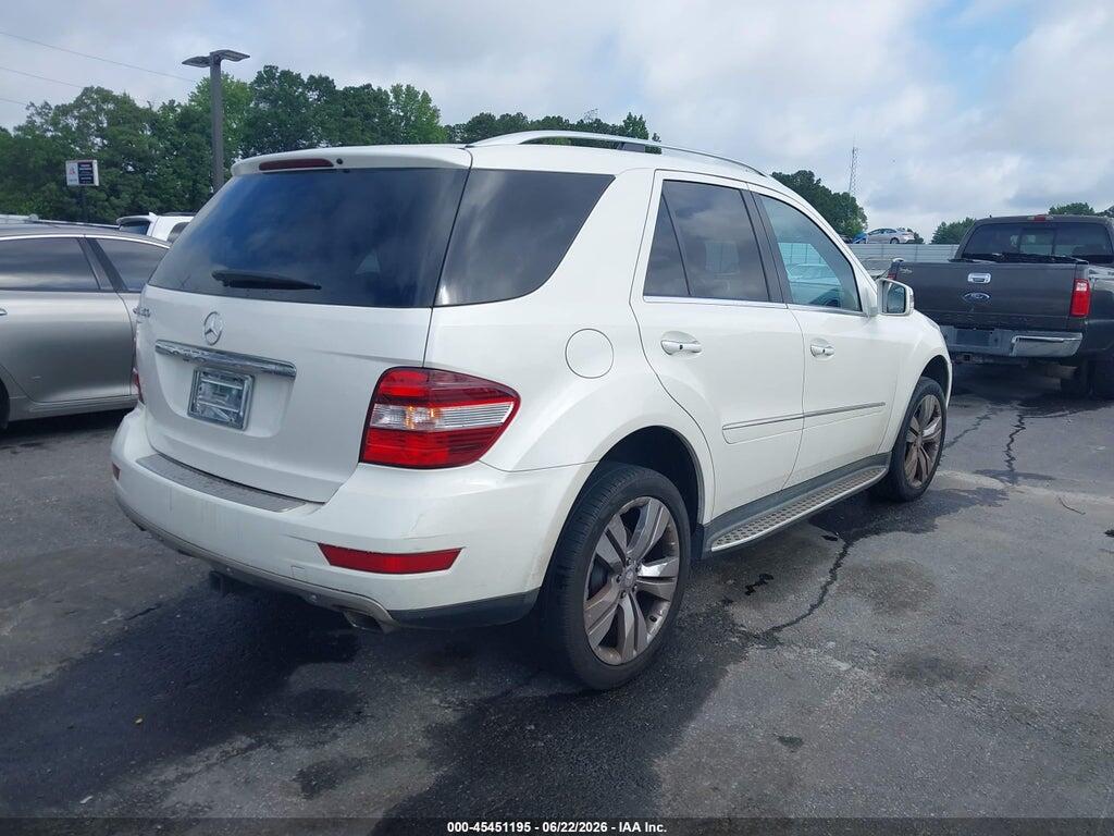 4JGBB5GB2BA643787 2011 MERCEDES-BENZ ML 350 photo no. 4