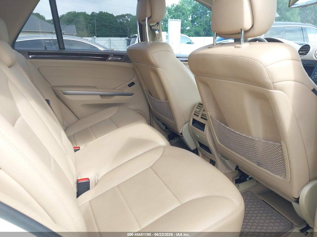 4JGBB5GB2BA643787 2011 MERCEDES-BENZ ML 350 photo no. 8