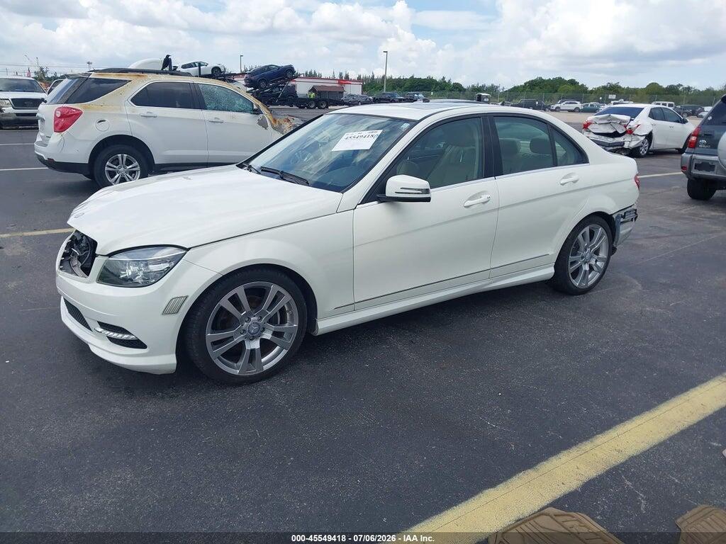 WDDGF5EB0BF656208 2011 MERCEDES-BENZ C 300 photo no. 2