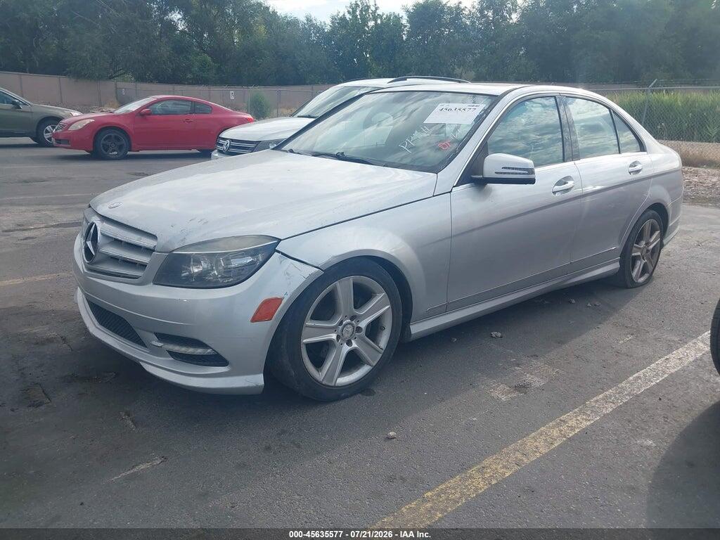 WDDGF8BB4BR163748 2011 MERCEDES-BENZ C 300 photo no. 2