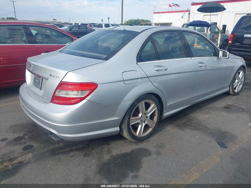 WDDGF8BB4BR163748 2011 MERCEDES-BENZ C 300 photo no. 4